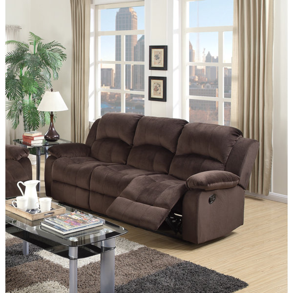 Winston Porter ChloeAnne 83'' Pillow Top Arm Reclining Sofa & Reviews